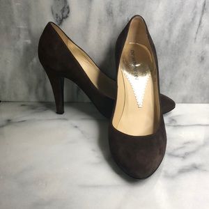Emporio Armani Suede Heels